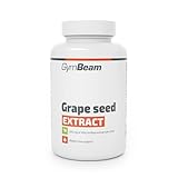GymBeam Traubenkernextrakt (Tabletten) - 200 mg pro Tagesdosis, hoher Gehalt an Proanthocyanidinen, mit Antioxidantien, Polyphenolen und Flavonoiden, vegan, unterstützt beim Abnehmen, 90 tabs