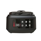 Ｚｉａｌｏｆｉ Heizgerät Wachs Schmelzgerät Haarentferner Wachswärmer Aluminiumtopf Pp Material Schnelles Schmelzen für Gesichtskosmetik Spa Salon Körperpfl, Schwarz