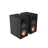 Klipsch R-60M, Kompakter & passiver Regallautsprecher, schwarz, 1 Paar