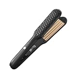 Vmxlso Haarwaffel und Haarglätter mit 4 einstellbaren Temperaturen, schnelle Erwärmung, für langes und kurzes Haar, verleiht Volumen