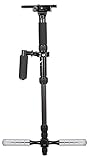 Jaguar Schwebestativ (FC002) von Firmcam mit Standspinne- Stabilisator, Monopod und Standstativ in einem für DSLR, Kamera, Video und Camcorder bis 4,5kg