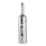 BELVEDERE Chrome Bespoke Happy New Year Edition | Limitierte Silvester-Edition mit Gravur | Leucht-Effekt | Premium Vodka 1,75l 40% Vol. | Eyecatcher & Geschenkidee für Neujahr 2026