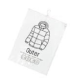 Platzsparende Vakuumbeutel | Staubdichte Vakuumbeutel Für Kleidung,Staubdicht luftdicht transparentes Kleidungsdesign für Reise, Gepäck, Kleiderschrank, Koffer und