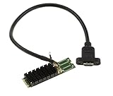 KALEA-INFORMATIQUE HDMI 4K UHD 3840x2160 Grafikkarte auf M2 M Key Port mit SiliconMotion SM768 Chipsatz.
