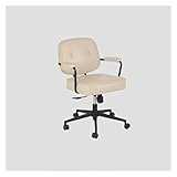 Luxuriöser Gaming-Stuhl, nordisches Design für bequeme Büro- und Schlafzimmer-Nutzung, ergonomische Rückenlehne und minimalistischer Stil, Computer-Schreibtischstuhl für Gaming und Arbeit (Schwarz)