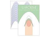 French Maniküre Schablone U-Form - French Nail Smile Line - 30er Pack