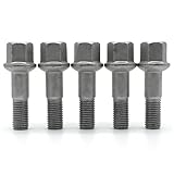 Radbolzen Muttern Kompatibel Mit Benz Für W124 1984-1993 Stahlreifenbolzen-Ersatzzubehörbolzen Für Festhalten Der Naben OEM: 1244000470 2024000070