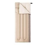 Camping-Schlafsack – Schlafsack für Erwachsene bei kaltem Wetter, für Outdoor-Abenteuer, leichtes Wandern, mit Wärmedämmung, wasserdichtes Design für Sommer, Herbst, Winter, Ausflüge, mehrfarbig