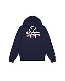 Champion Herren Legacy-Graphic Hoodie Kapuzenpullover, Blau (Bs501), L