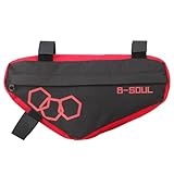 SueaLe Praktische Fahrrad Rahmentasche Dreieckige Tasche Fahrrad Satteltasche Fahrräder Vorne Oberrohr Tasche Rennrad Fahrrad Zubehör