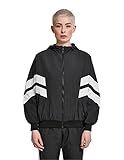 Urban Classics Damen Tb2664 Jacke, Blk/Wht, S EU