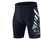 UBOHUZ Radfahren Hosen Mann Shorts Männer Professionelle Sport Herren Lätzchen Sommer Kleidung Bib Short Maillot Bike Für Outdoor Radsport(Black01,2XL)