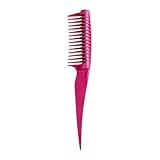 Haarkamm, Rolle – feuchte Haarbürste, Kamm mit Rolle, Frisierbürste | Kamm mit Anti-Knotenrolle, Anti-Finsternis-Kamm zum Glätten der Haare, Coiff-Werkzeuge