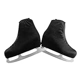 Eiskunstlauf-Stiefelüberzüge, Flanell-Stiefelüberzüge für Rollschuhlaufen, tragbare Stiefelüberzüge, Schutz vor Schrammen und Kratzern