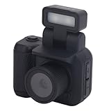 Kleine Kamera mit 1,44 Zoll Display, 1080P HD Retro Kleine Digital Spiegelreflexkamera mit Taschenlampe, Kleine Videorekorder. Kleine Kompaktkamera