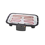 Tristar Elektrogrill/ Tischgrill - Grillfläche 37x21cm, 2000 Watt, regelbare Heizstufe, inkl. Grillrost, BQ-2813