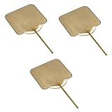 TOPBATHY 3 STK Quadratischer Fächer Aus Bambus Vietnam Handfächer Fantik Hochzeitshandfaltfächer Natürliche Handfächer Handventilator Für Den Sommer Handfächer Im Chinesischen Stil Papier
