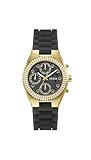 GUESS Damen Analog Quarz Uhr mit Silikon Armband GW0773L2