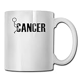 Fick Krebs lustige Kaffeetasse Teetasse, Neuheit Geburtstag Geschenkideen für Männer Frauen Freund