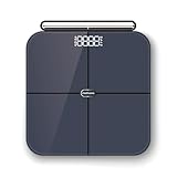 medisana BS 850 connect Körperanalysewaage mit Handsensoren, Körperwaage mit 8 Elektroden, Messung von Gewicht, Körperfett, Muskelmasse etc., Personenwaage smart mit App-Anbindung