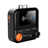 Kabelloser Audio-Empfänger, kabelloser Aux-Adapter-Receiver mit 3,5-mm-Audiokabel, unterstützt TF-Karte und MP3-Player-Eingang