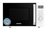 Daewoo MD-FC206SW Solo-Mikrowelle, 20 L, 700 W Leistung, 8 Automatikprogramme, 5 Leistungsstufen, Timer, Weiß