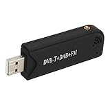 HUSHUI USB-DVB-T-Digital-TV-Tuner-Stick, FM-SDR-Dongle mit Echtzeit-Videoaufzeichnung und Zeitverschiebung, für DVB-T-DAB-Radio und TV-System