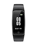 GRV Schrittzähler Uhr Fitness Uhr Ohne Bluetooth App und Handy für Gehen Laufen