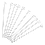 COLLBATH 10 Stück Teiliges Laternenstab aus Robustem Abs Langlebiger Laternenhalter für Lampions und Papierlaternen Praktische Laternenstange zum Aufhängen bei Laternenfest Partys