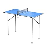JOOLA Tischtennisplatte TT-Tisch Mini Tischtennistisch, Blue, one size