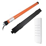 3T-MOTORS Funk-Rollladenmotor Set 3T35-13/12V + Solarpanel + HSZ1 (Zugkraft 13 Nm/40 kg) für 40 mm 8kant Rollladenwelle (SW40), mit mechanischen Endschaltern, Rollladenantrieb
