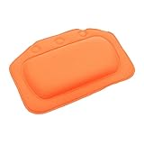 Ipetboom Badewannenkissen Mit Saugnäpfen Ergonomische Kopfstütze Atmungsaktives Material Ideal Für Entspannende Spa Momente Sanft Zur Haut Leicht Zu Reinigen