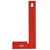 Rechtwinkliges Lineal aus Aluminiumlegierung, 90 Grad, L-förmig, Holzbearbeitung, Zimmermannswerkzeug, Positionierungslineal, Messwerkzeug für Boxen, Bilderrahmen, Regale,