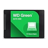 WD Green SATA SSD interne SSD 480 GB (2,5 Zoll Modul für den Einsatz in Laptops und Desktop PCs, SLC-Caching-Technologie, Stoßfest, WD F.I.T. Lab™-zertifiziert) grün