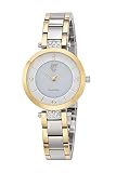 ETT Eco Tech Time Solar Damen Uhr Analog mit Edelstahl Armband ELS-12143-12M