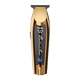 Wahl Gold Cordless Detailer Li - Mit extra breiter T-Klinge für Kantenbearbeitung und Detailarbeit - Schneidet mehr Haare schneller, Gesichtshaar-Design