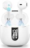 Bluetooth 5.3 Kopfhörer, In Ear Kopfhörer Kabellos mit 4 Mic, 48H Tiefer Bass Spielzeit Wireless Earbud, LED-Anzeige, Bluetooth Ohrhörer mit ENC Noise Cancelling, IP7 Wasserdicht Kopfhörer Sport USB-C