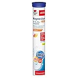 Doppelherz Magnesium 400 + B1 + B6 + B12 + Folsäure - Magnesium als Beitrag für die normale Muskelfunktion - vegan - 15 Brausetabletten mit Zitronen-Grapefrucht-Geschmack