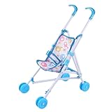 Puppenwagen - Kinderwagen-Spielzeug | Realistische Babypuppenwagen | Puppenbuggy | Spielzeug Mit T-förmigem Gürtel | Spielzeugpuppen Für Rollenspiele Ab 2 Jahre