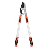 Astschere, Gartenschere, robuste Gartenschere, rutschfestes Werkzeug zum Beschneiden und Beschneiden von Garten, Außenbereich, Rasen, Weinreben, Sträucher, Blumen und für den Innenbereich