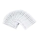 100 Stück Akupunkturnadeln Dialyse Verpackung Ohne Rohr ZHONGYAN TAIHE Akupunktur Schönheit Massage Steril Akupunkturnadeln Nadel Durchmesser 0,25mm Und 0,30mm (0.25 * 13mm)