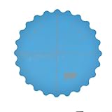Einfaches Drehen Ihrer Materialien, selbstheilende Daumengriff-Schneidematte für den Einsatz in Handwerk und Hobby (1 blau)