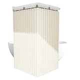 Eck-Duschstange, verstellbar, kein Bohren, Wandmontage, für Badezimmer, Fliesen, Wand, Bad, Innenwohnung, Zimmer, Theke, Zuhause, Hotel, Schlafsaal