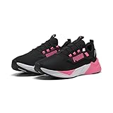 PUMA Erwachsene Retaliate 3 Laufschuhe 39, Black Sun Struck White Pink
