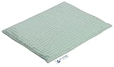 Medi Partners Kirschkernkissen Körnerkissen groß Wärmekissen 500g Rechteck 20x25cm Öko Natur 100% Baumwolle Wärme + Kältetherapie Massagetherapie (Minze)