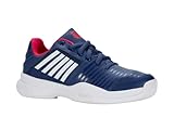 K-Swiss Jungen Court Express Carpet Tennis Shoe, Blue Opal White Lollipop, 33 EU