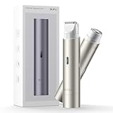 Intimrasierer für Frauen 2025 – 2-in-1 Elektrischer Rasierer Damen für Bikinizone & Körper, IPX7 Wasserdicht, Schmerzfrei,Gold