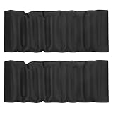 ABOOFAN 2 Stück Isolierhülle für Weinflaschen, weiche Kühltasche, Transporttasche für Flaschen, schwarz, wiederverwendbar