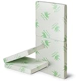 EPSELIA Klappmatratze Kinderbett Campingbett 60 x 120 H9 cm H 9 Aloe Vera Stoff atmungsaktiv abziehbar Zertifiziert nach EN16890:2017 Polyurethan CertiPUR™ OEKO-TEX®