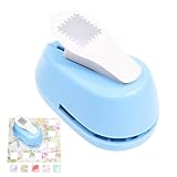 Stanzer Quadrat, Quadratlocher Tab Punch Handwerkzeug Papierlocher für Scrapbook Karten Album Umschlag Brief Geburtstag Feiertag Neujahr